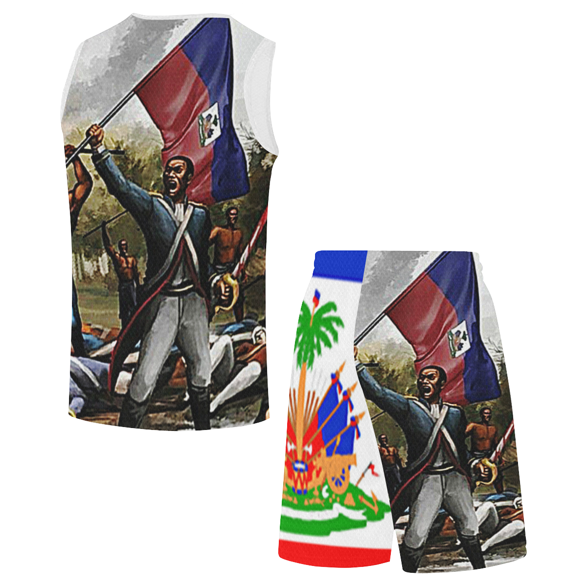 HAITI REVOLUTION All Over Print Basketball Uniform
