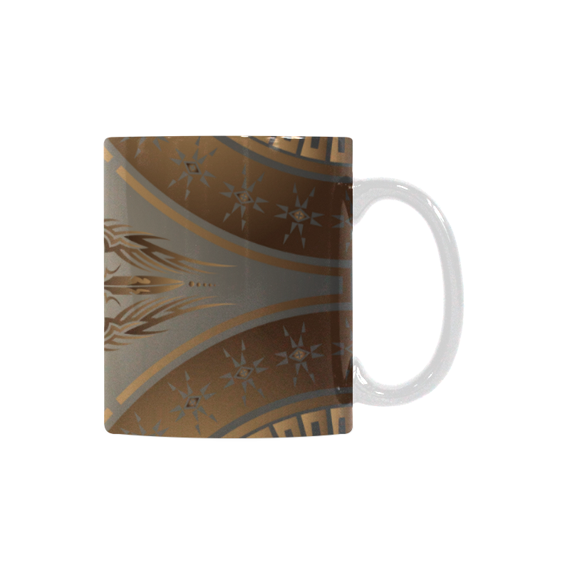 Fire (Brown) White Mug(11OZ)