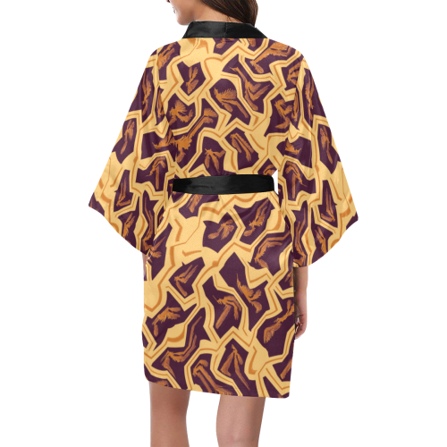 Abstract 35 F Kimono Robe