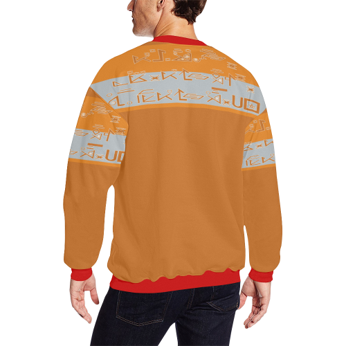 Employee Number WOMCHU 29 Men's Oversized Fleece Crew Sweatshirt/Large Size(Model H18)