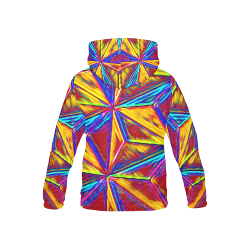 Vivid Life  by JamColors All Over Print Hoodie for Kid (USA Size) (Model H13)