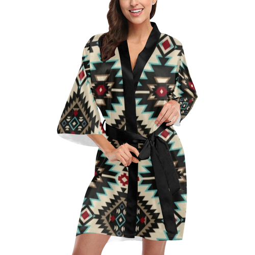 Aztec Kimono Robe