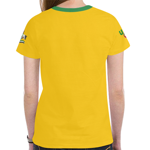 UAE New All Over Print T-shirt for Women (Model T45)