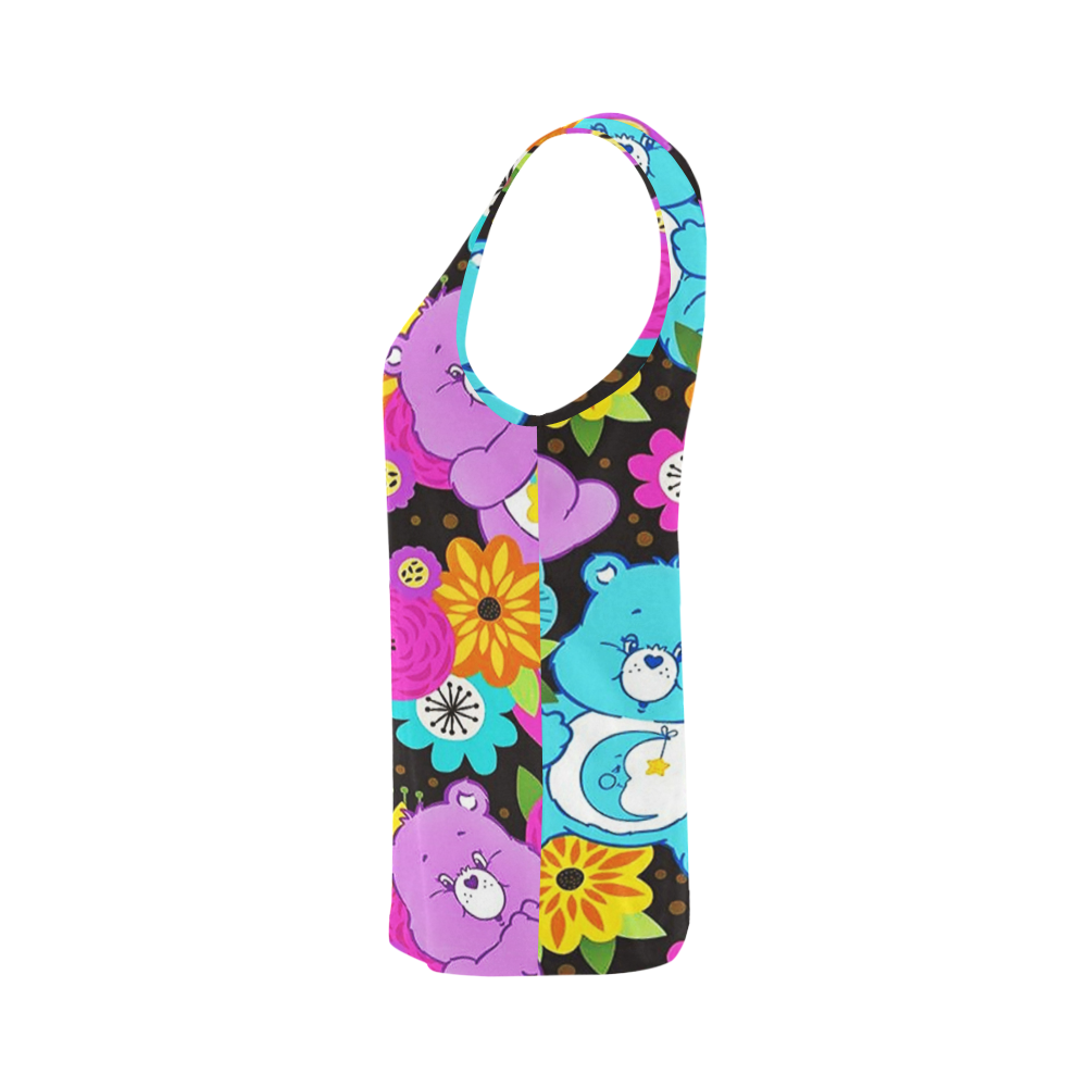 care bears All Over Print Tank Top for Women (Model T43)