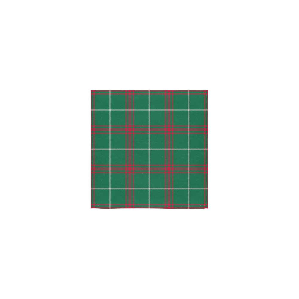 Welsh National Tartan Square Towel 13“x13”