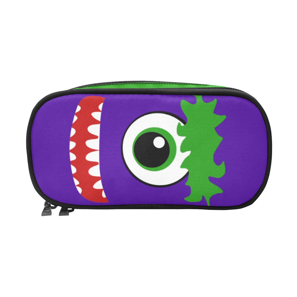 Kawaii Smiling One Eyed Monster Pencil Pouch/Large (Model 1680)