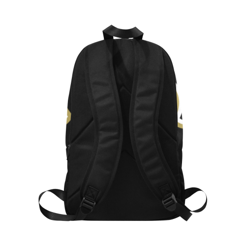 Saints Black Book Bag Fabric Backpack for Adult (Model 1659)