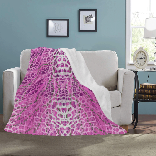 leopard 4 Ultra-Soft Micro Fleece Blanket 50"x60"