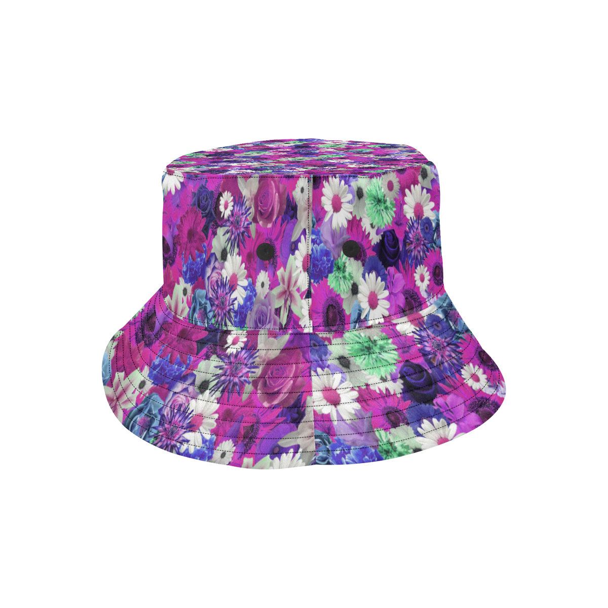 Purple Mint Fantasy Garden All Over Print Bucket Hat
