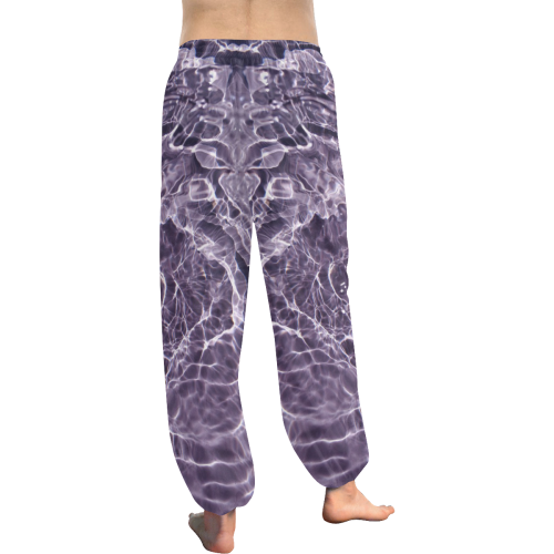 Lilac Bubbles Women's All Over Print Harem Pants (Model L18)