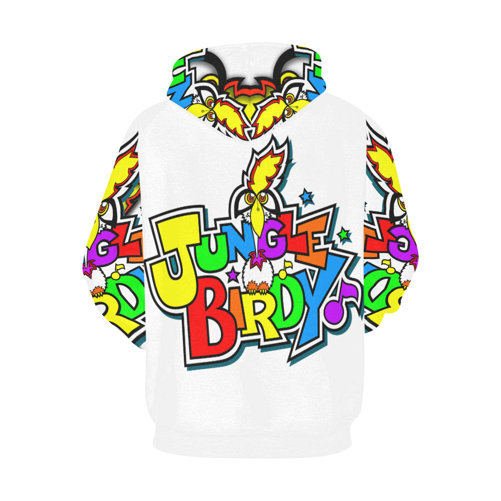 ITEM 35 _ HOODIE - JUNGLEBIRDY / LOGO All Over Print Hoodie for Men (USA Size) (Model H13)
