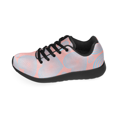 abstract  heart Women’s Running Shoes (Model 020)