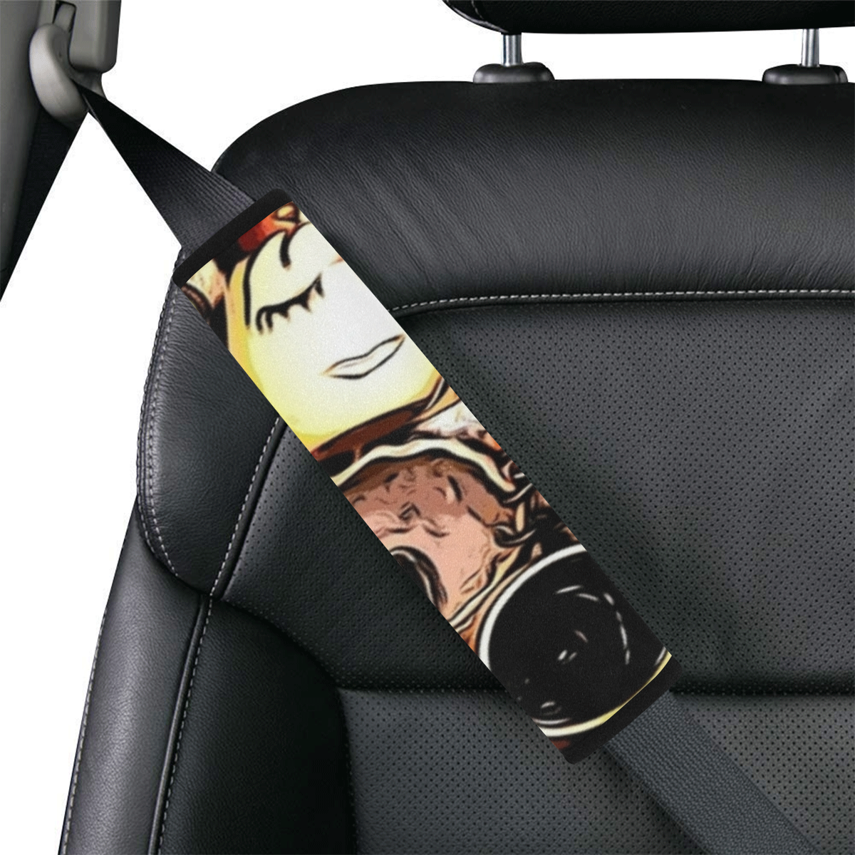 Sleepless Car Seat Belt Cover 7''x12.6''