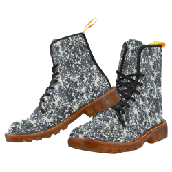Urban City Black/Gray Digital Camouflage Martin Boots For Men Model 1203H
