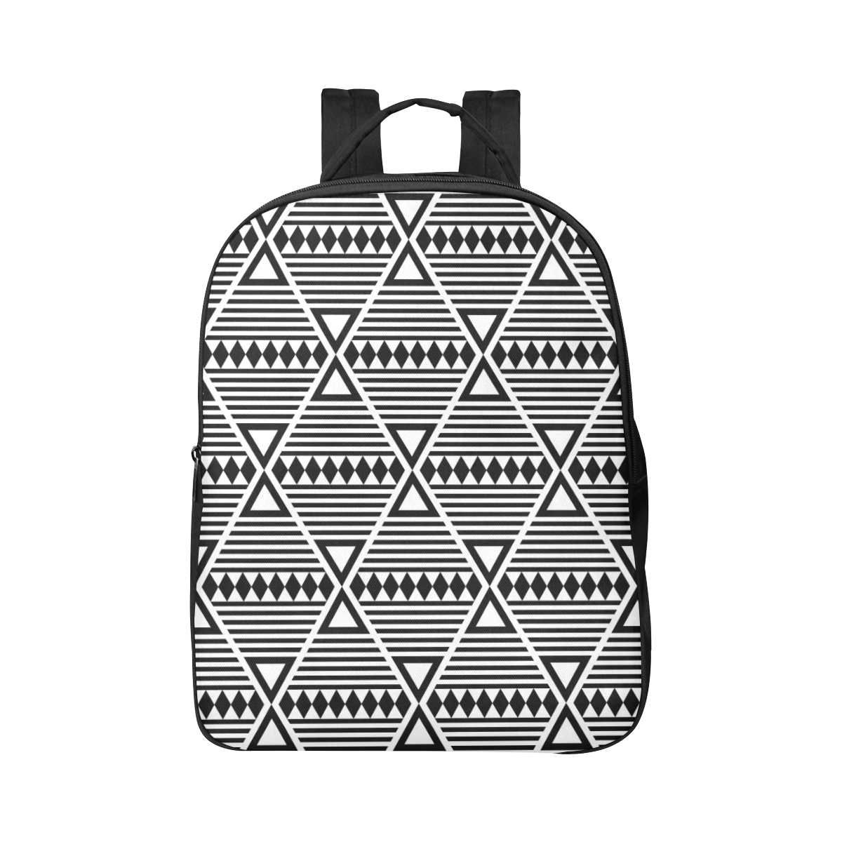 Black Aztec Tribal Popular Fabric Backpack (Model 1683)