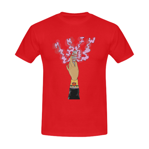mmiw red Men's T-Shirt in USA Size (Front Printing Only)