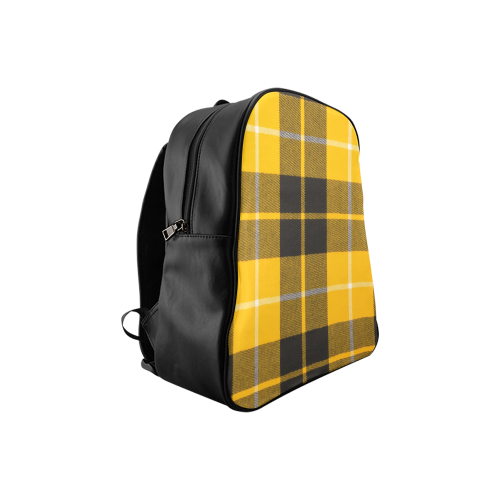 BARCLAY DRESS LIGHT MODERN TARTAN School Backpack (Model 1601)(Small)