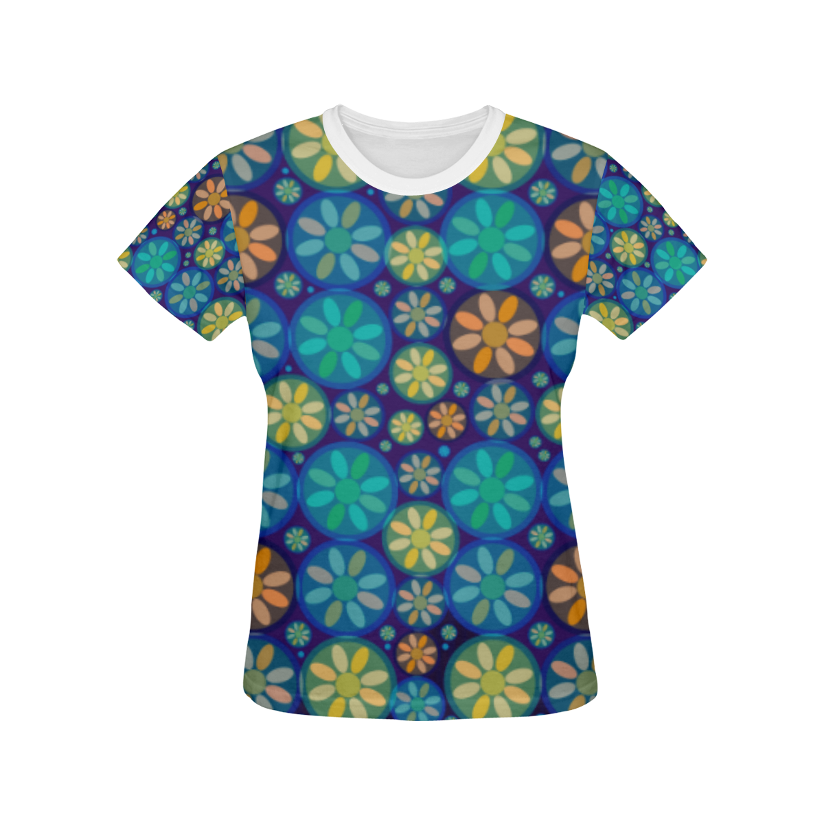 zappwaits beautiful 06 All Over Print T-shirt for Women/Large Size (USA Size) (Model T40)