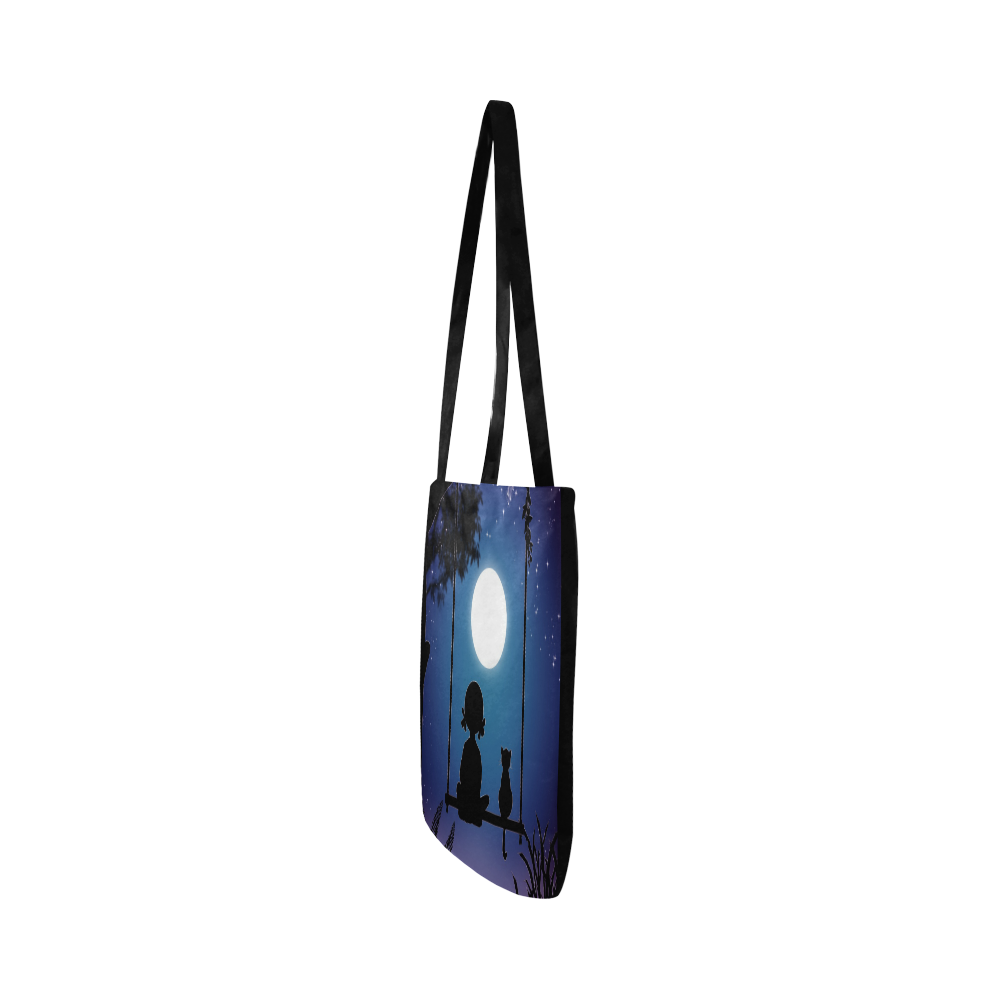 night-4926430 Reusable Shopping Bag Model 1660 (Two sides)