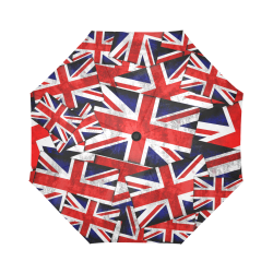 Union Jack British UK Flag Auto-Foldable Umbrella (Model U04)