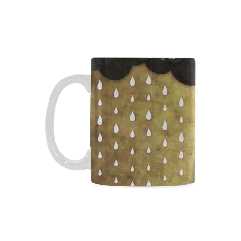 We Love Rain White Mug(11OZ)