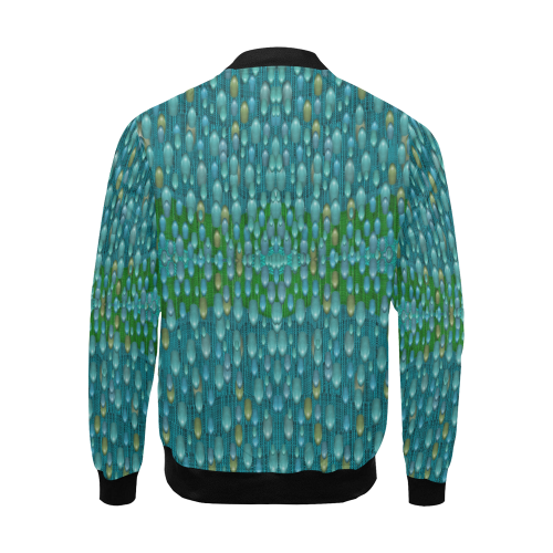 starfall and rain All Over Print Bomber Jacket for Men/Large Size (Model H19)