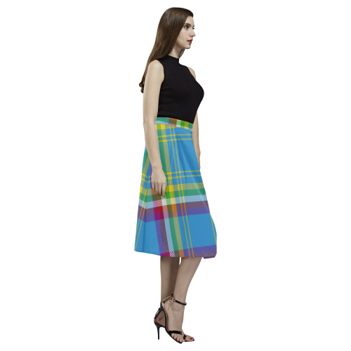 Yukon Tartan Aoede Crepe Skirt (Model D16)