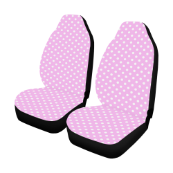 Polka-dot pattern Car Seat Covers (Set of 2)