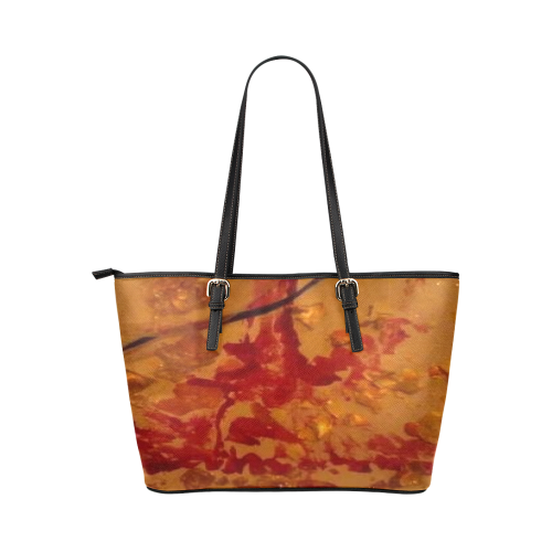 SERIPPY Leather Tote Bag/Small (Model 1651)