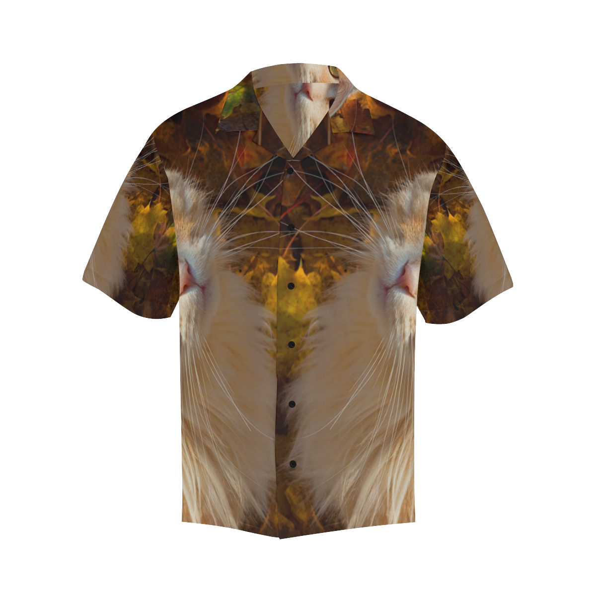 cat Hawaiian Shirt (Model T58)