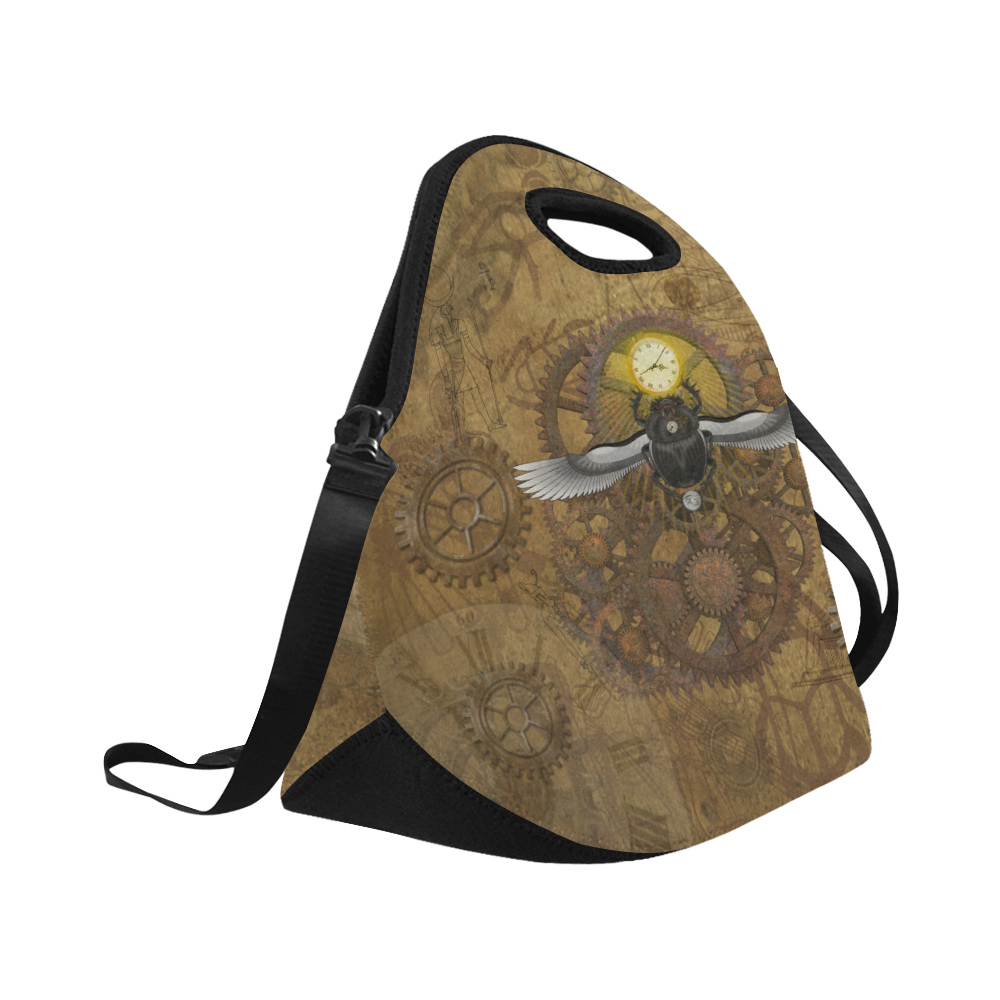 Ancient Egypt Steampunk Neoprene Lunch Bag/Large (Model 1669)