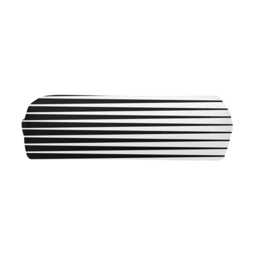 Tapered Black Stripes Pencil Pouch/Small (Model 1681)