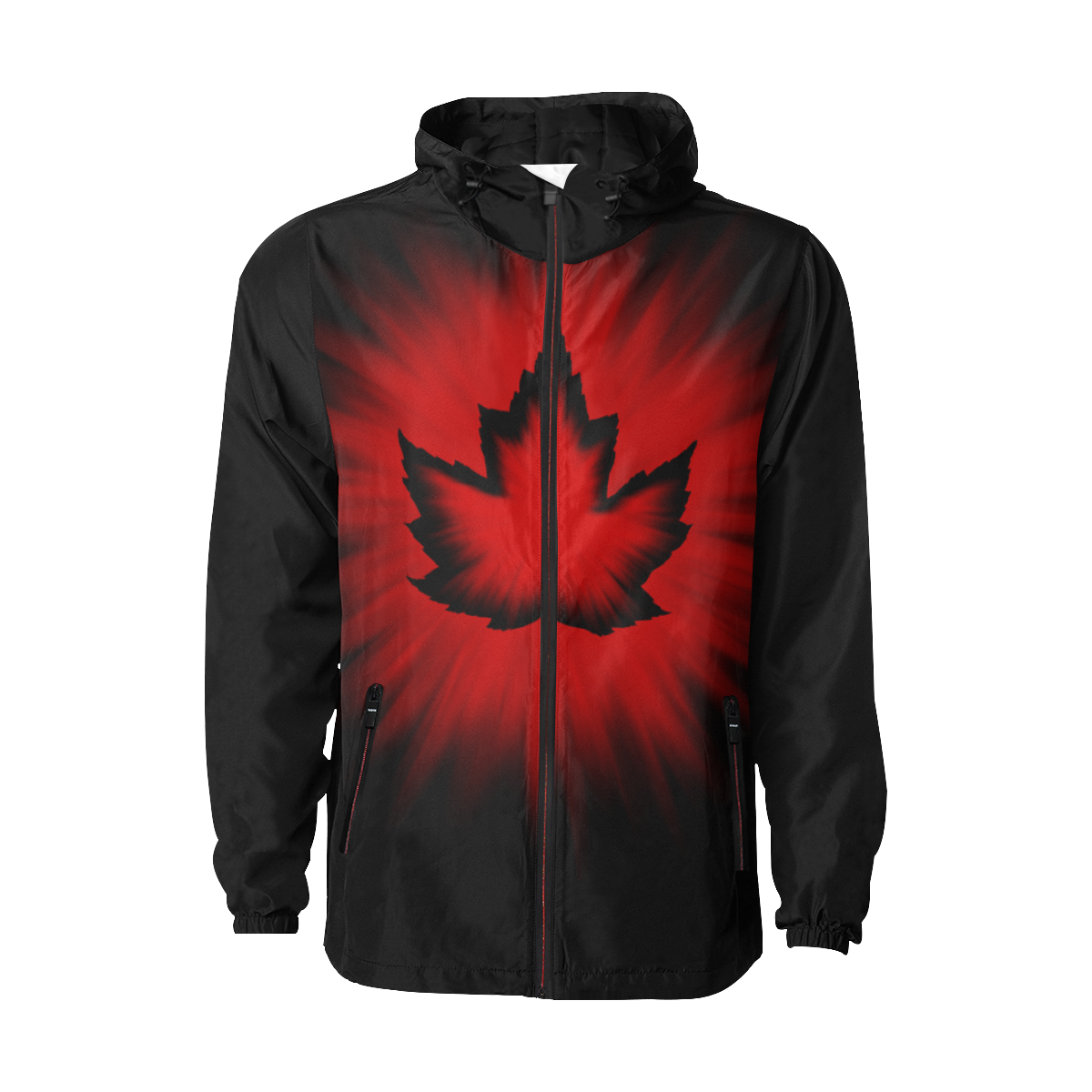 Cool Canada Jackets All Over Print Quilted Windbreaker for Men (Model H35)