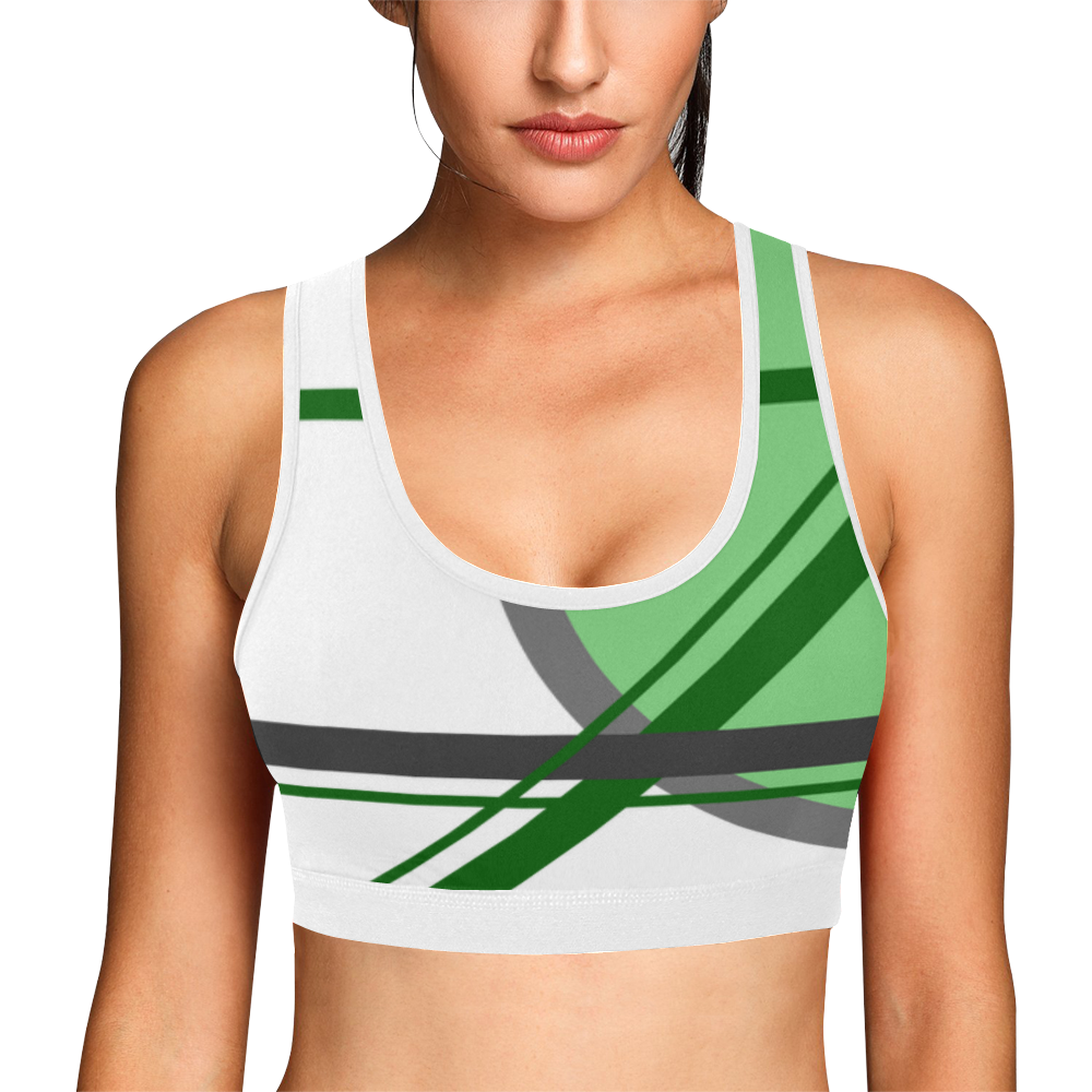 A Game Women's All Over Print Sports Bra (Model T52)