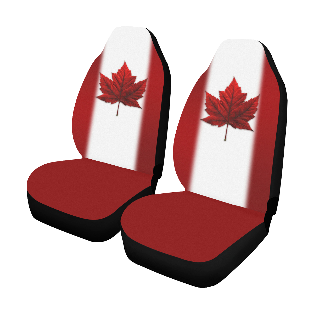 Canada Flag Art Car Seat Covers (Set of 2)