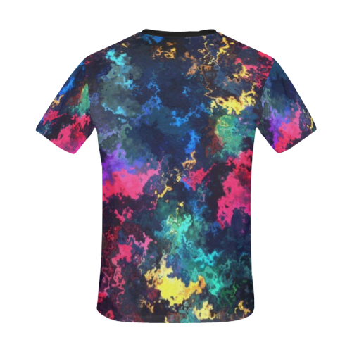 The colors of the soul All Over Print T-Shirt for Men/Large Size (USA Size) Model T40)