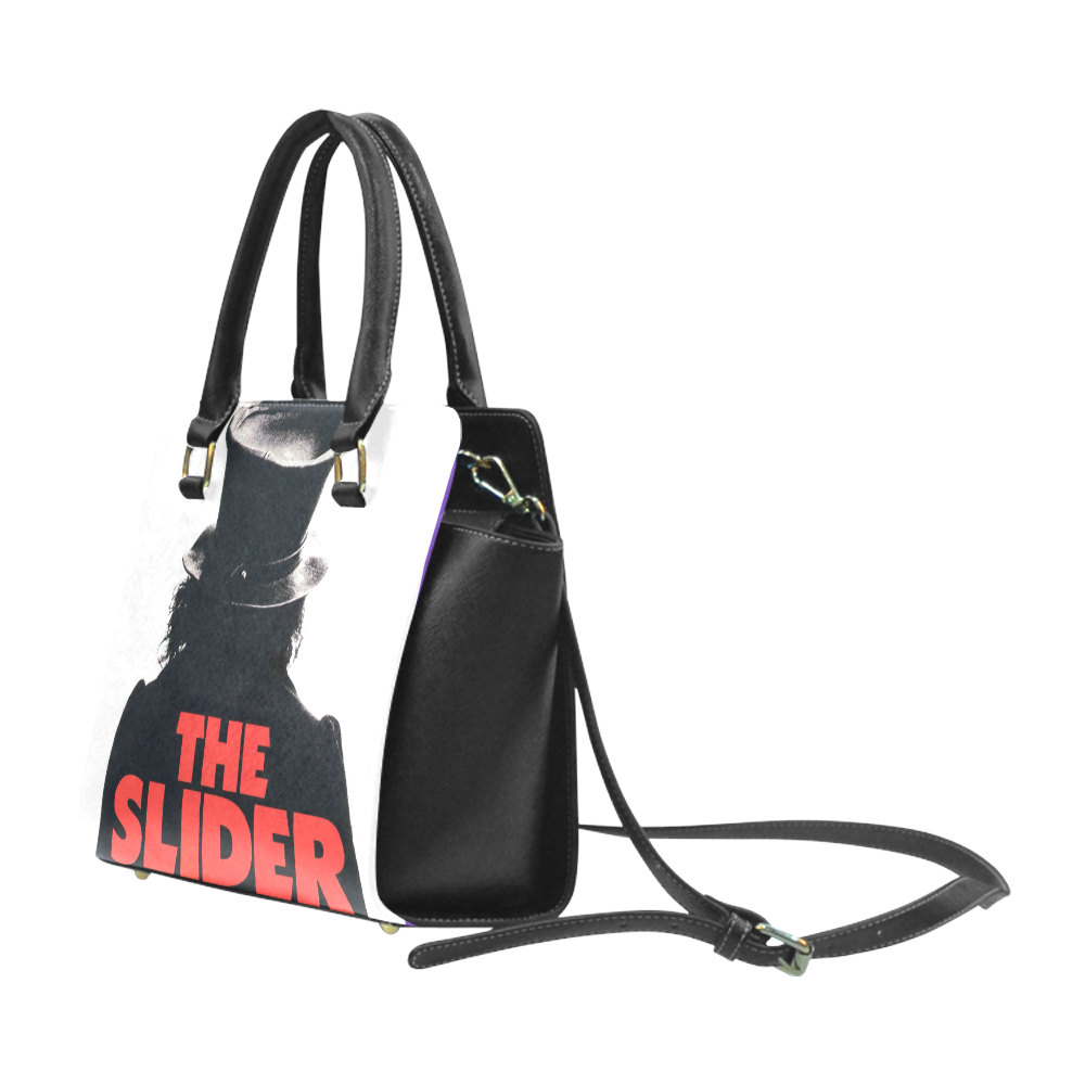 THE SLIDER DOUBLE SIDED STUDDED HANDBAG Rivet Shoulder Handbag (Model 1645)