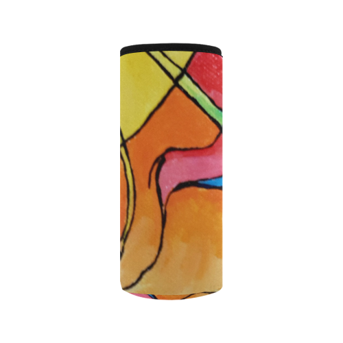 ABSTRACT Neoprene Water Bottle Pouch/Medium