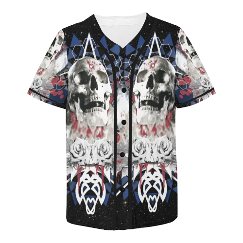 Collage Departed - Gloria Sanchez All Over Print Baseball Jersey for Men (Model T50)