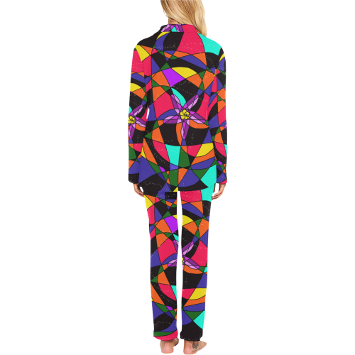 Abstract Design S 2020 Women's Long Pajama Set