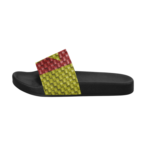 CAMEROUN FLAG Men's Slide Sandals (Model 057)