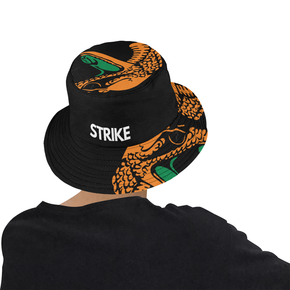 Strike Bucket Hat All Over Print Bucket Hat for Men