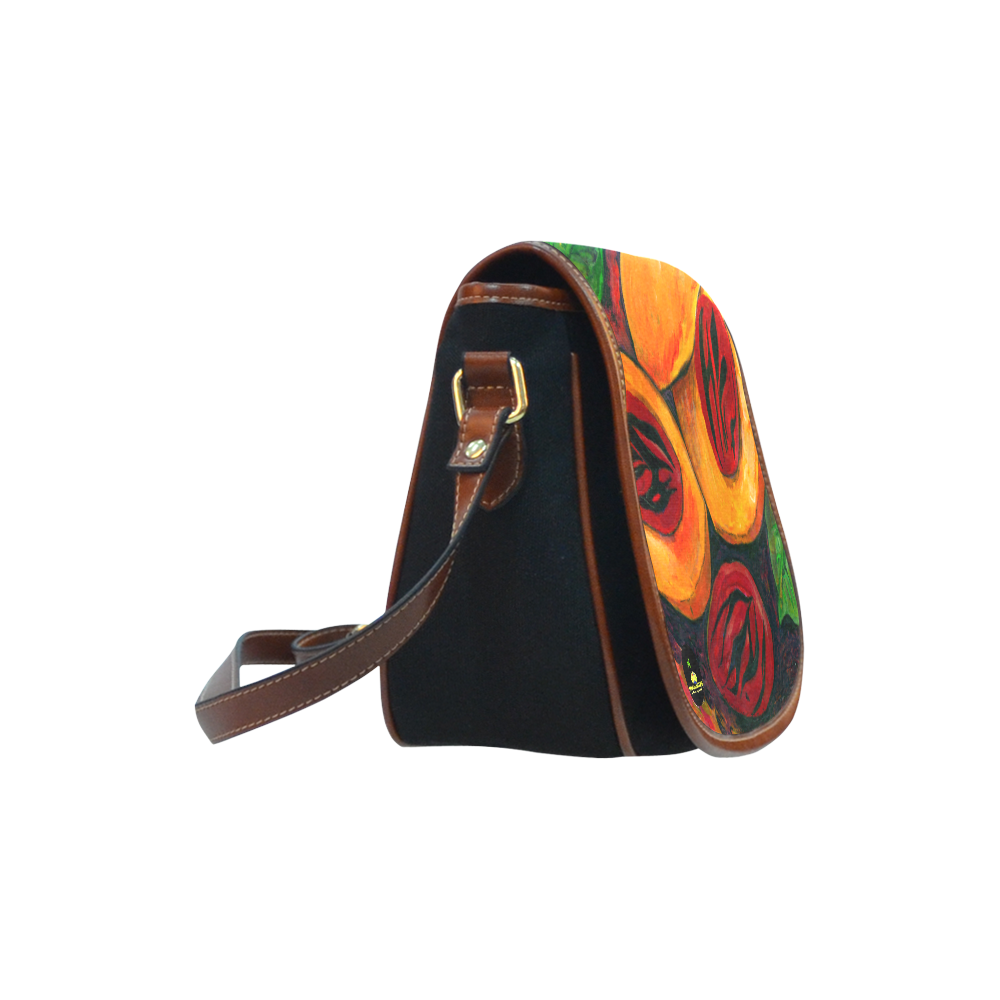 manusartgnd Saddle Bag/Small (Model 1649)(Flap Customization)