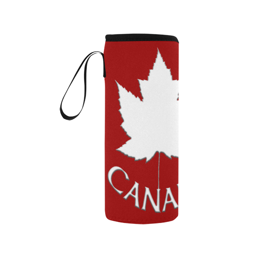 Canada Souvenir Neoprene Water Bottle Pouch/Medium