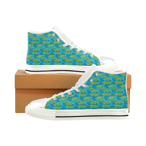 32kd High Top Canvas Shoes for Kid (Model 017)