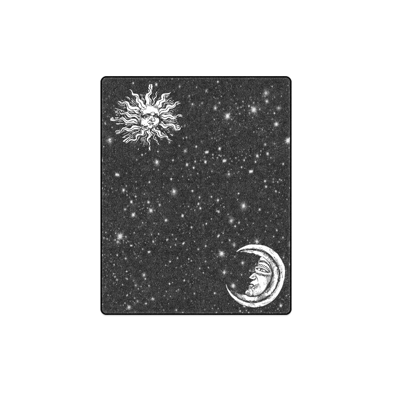 Mystic Moon and Sun Blanket 40"x50"