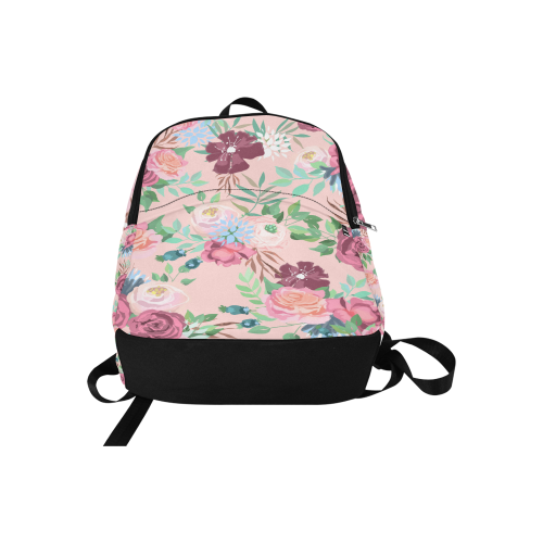 flowers Fabric Backpack for Adult (Model 1659)