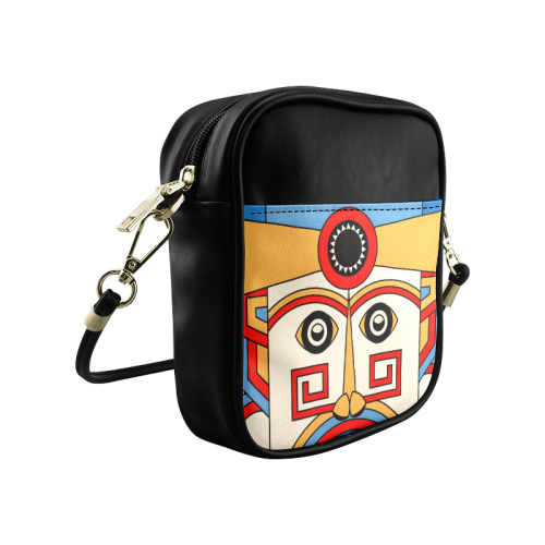 Aztec Religion Tribal Sling Bag (Model 1627)