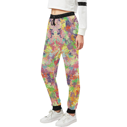 colorful pattern Unisex All Over Print Sweatpants (Model L11)
