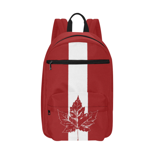 Cool Canada Flag Backpacks Rero Red Large Capacity Travel Backpack (Model 1691)